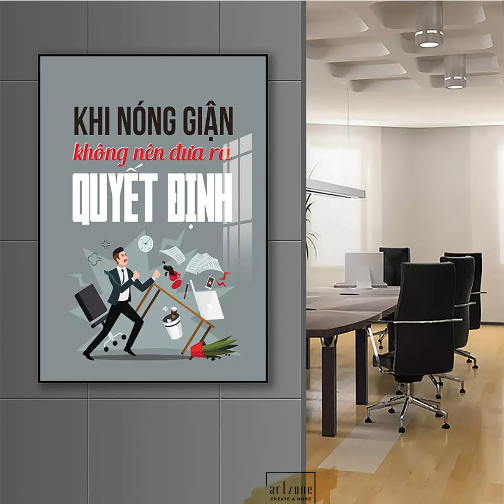 Tạo không gian làm việc chuyên nghiệp và truyền cảm hứng với tranh mica