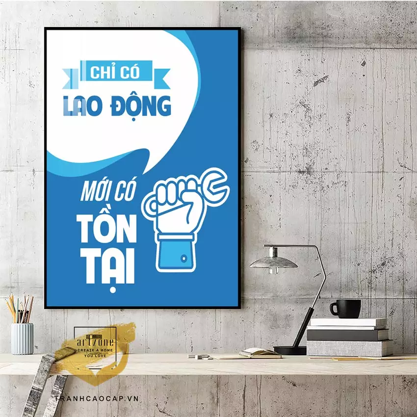 Mẫu tranh văn phòng mica AZ1-1294 Series