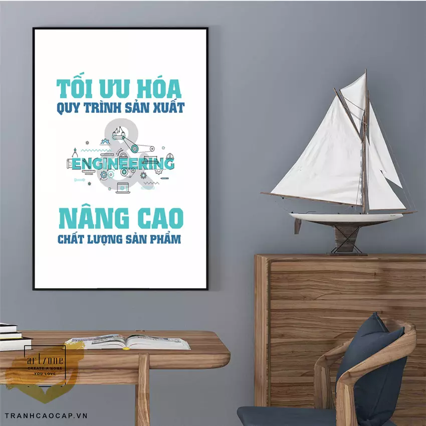 Tranh động lực văn phòng tạo động lực làm việc