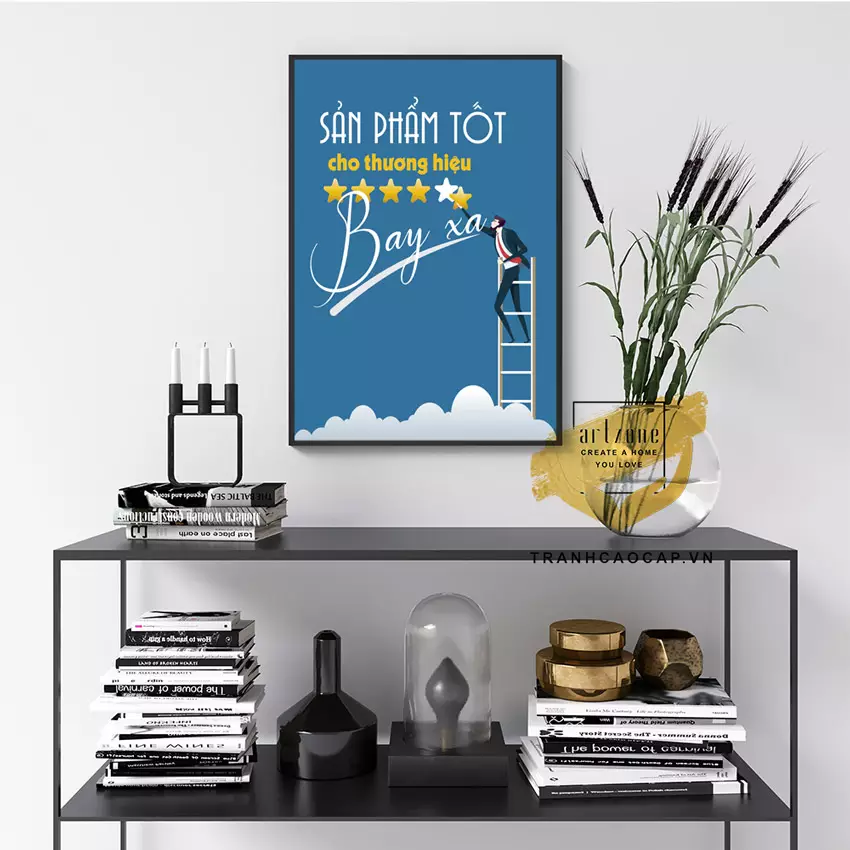 Tranh slogan tiếng Việt chất liệu Mica AZ1-1298 Tranh slogan tiếng Việt chất liệu Mica AZ1-1298