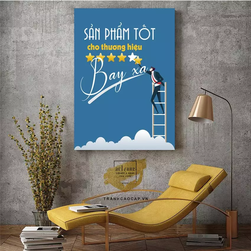 Lựa chọn tranh tiếng Việt phù hợp phong cách thiết kế Lựa chọn tranh tiếng Việt phù hợp phong cách thiết kế
