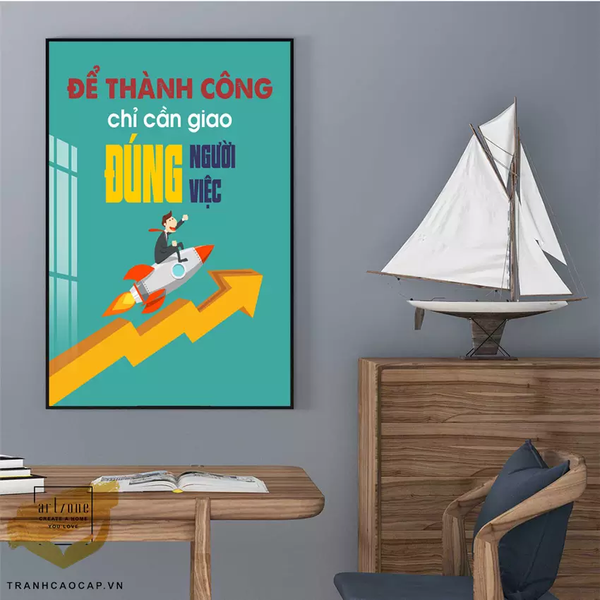Cách treo tranh đúng cách để đạt hiệu quả thẩm mỹ cao