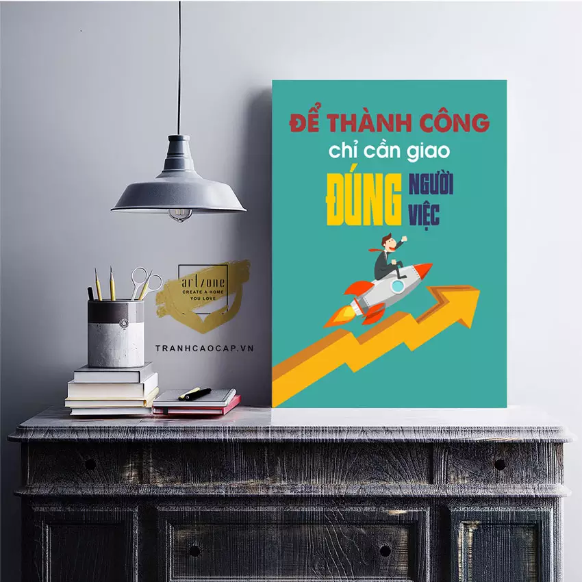 Tranh động lực khung composite - Sự lựa chọn hoàn hảo cho không gian văn phòng