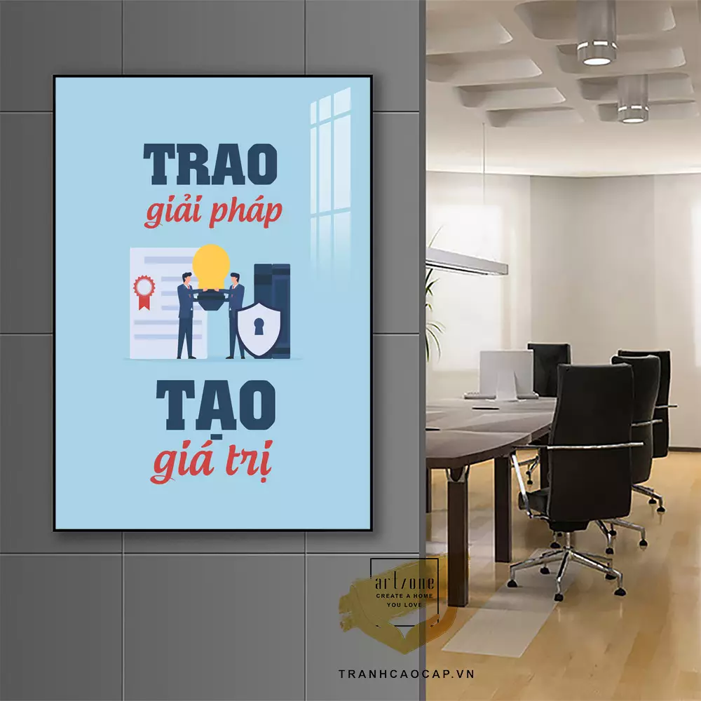 Thiết kế hiện đại, tinh tế của tranh AZ1-1299-MICA