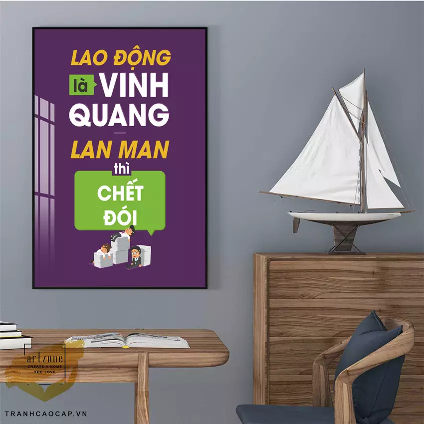 Ánh sáng là yếu tố quan trọng để làm nổi bật vẻ đẹp của tranh