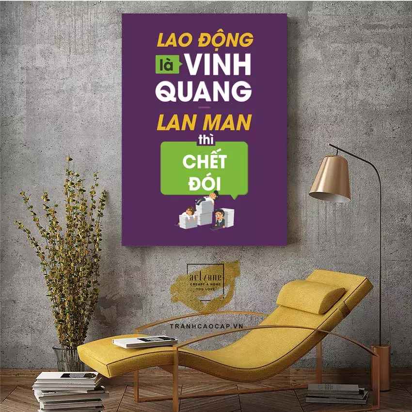 Tranh động lực giúp cải thiện tâm trạng, giảm căng thẳng