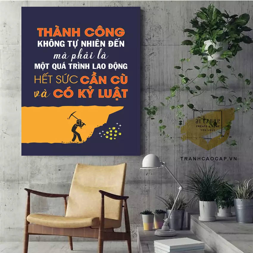 Số lượng tranh treo tường hợp lý