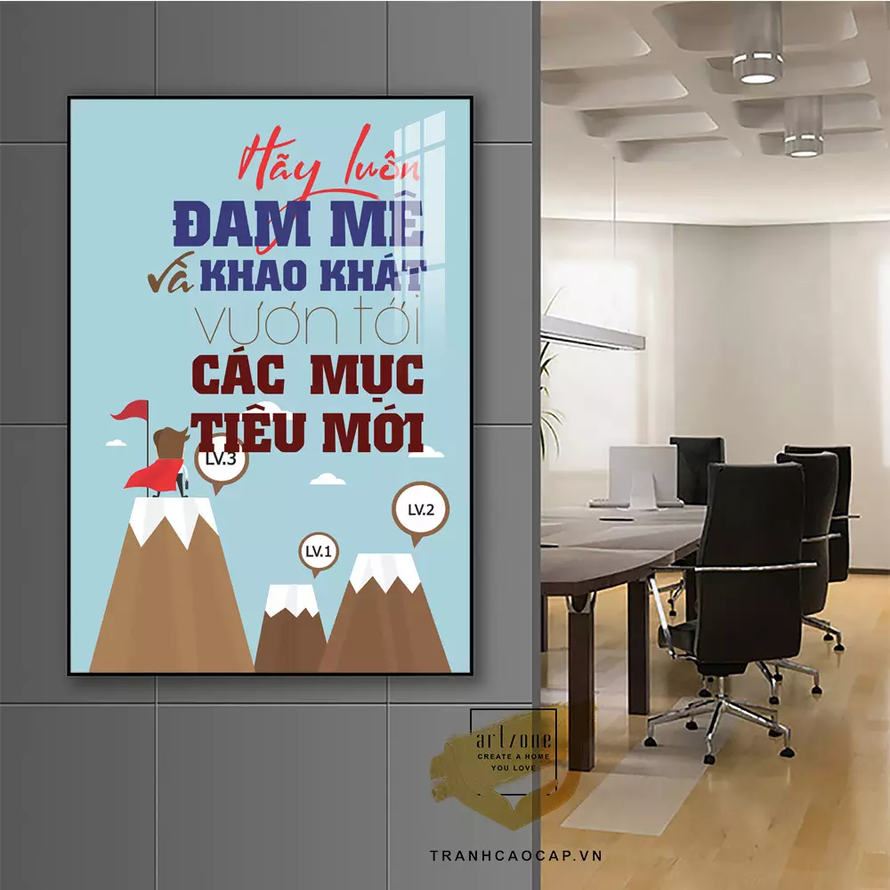Sai lầm khi treo tranh sai vị trí