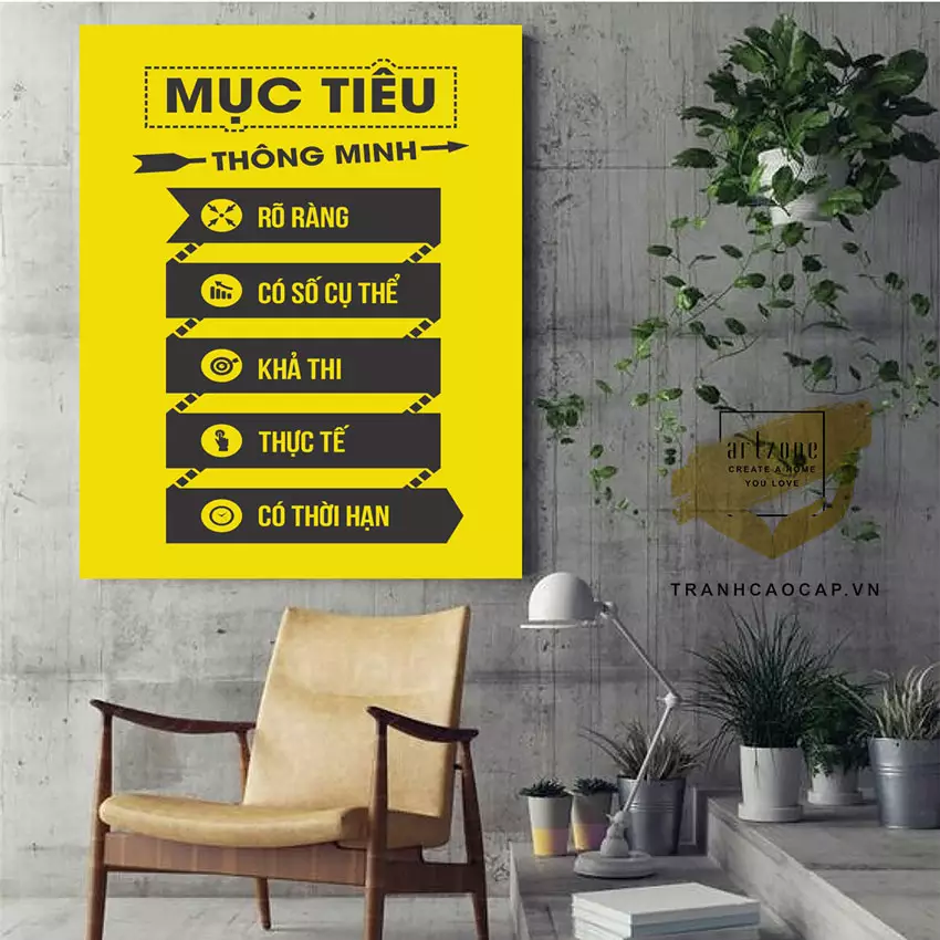 Tranh động lực lửa phù hợp với nhiều không gian khác nhau