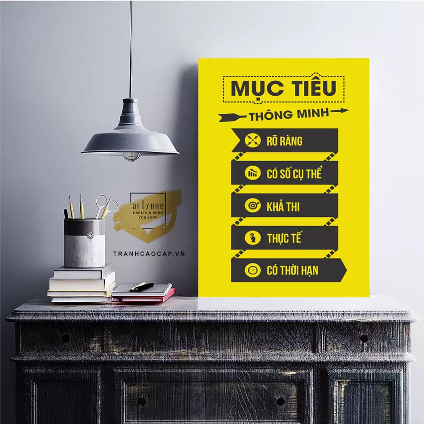 Tranh động lực lửa tô điểm không gian sống và làm việc