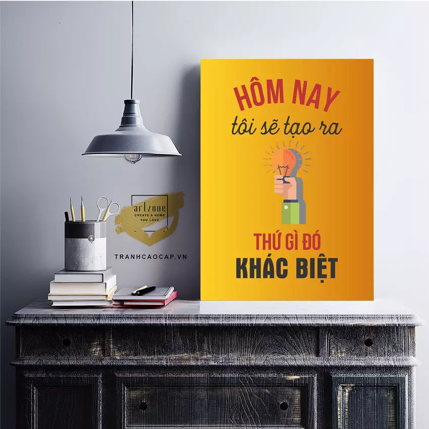 Tranh Động Lực Lửa Uy Tín - Món quà ý nghĩa cho người thân và đối tác