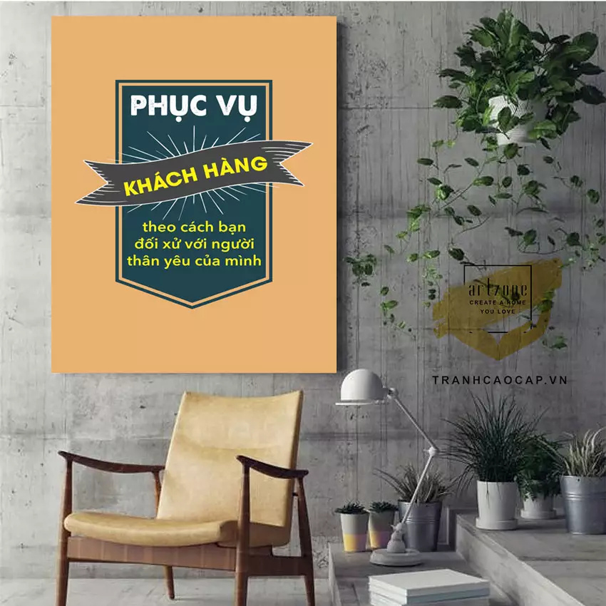 Tranh mica động lực treo văn phòng phù hợp với nhiều phong cách thiết kế