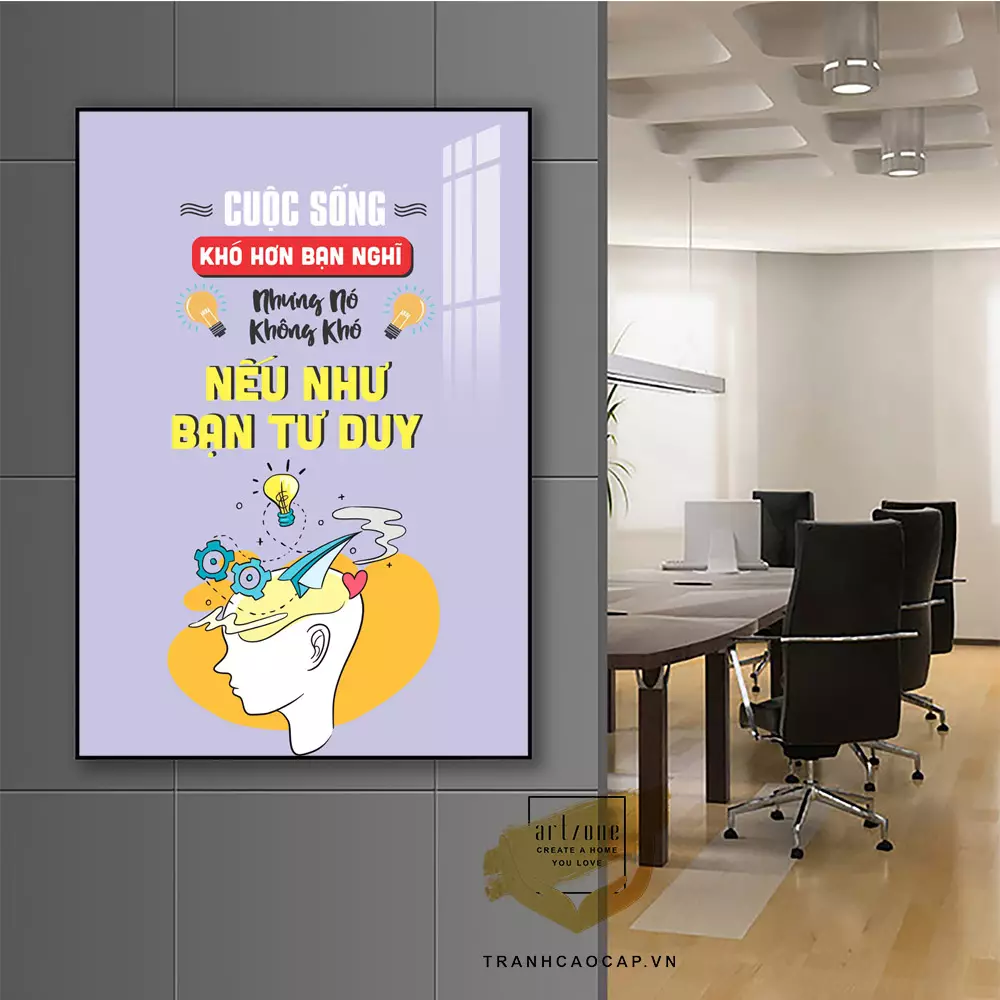 Lựa chọn kích thước tranh phù hợp với không gian