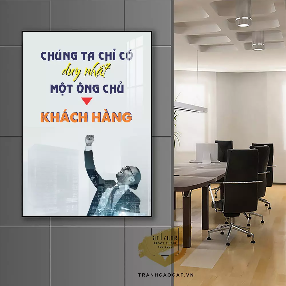 Chiều cao treo tranh lý tưởng