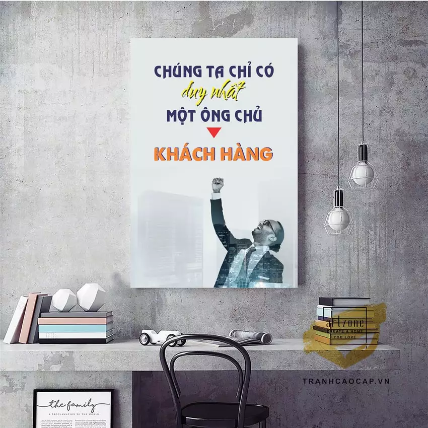 Sắp xếp tranh treo tường hài hòa và cân đối