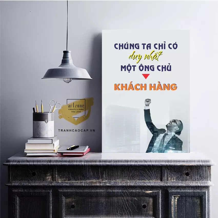 Kết hợp tranh mica với các yếu tố trang trí khác