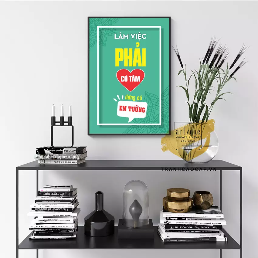 Tranh mica động lực AZ1-1326 trang trí văn phòng