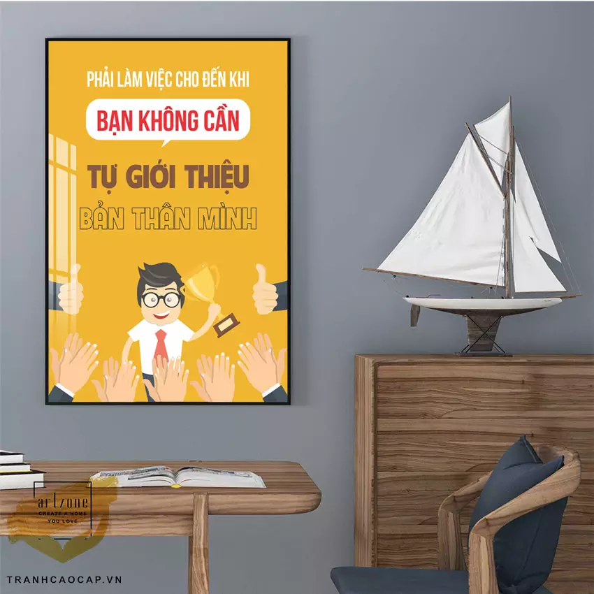 Ánh sáng phù hợp tôn lên vẻ đẹp của bức tranh