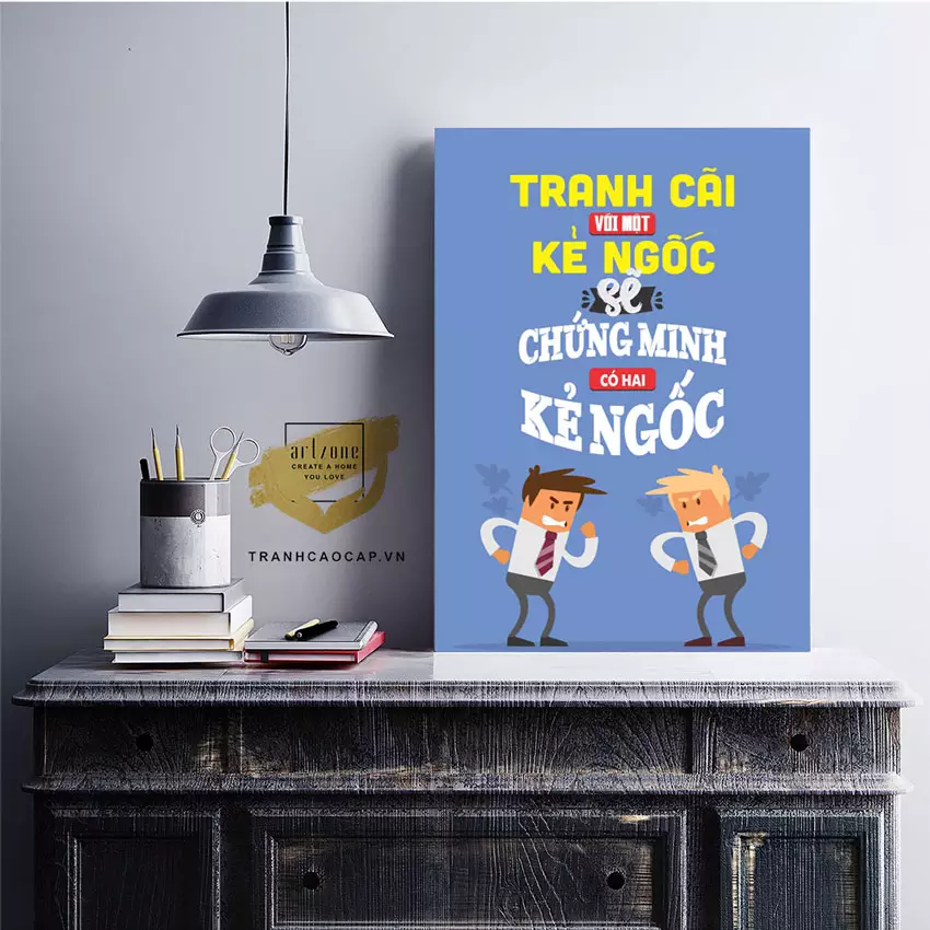 Tranh mica - Sự lựa chọn hoàn hảo cho không gian văn phòng