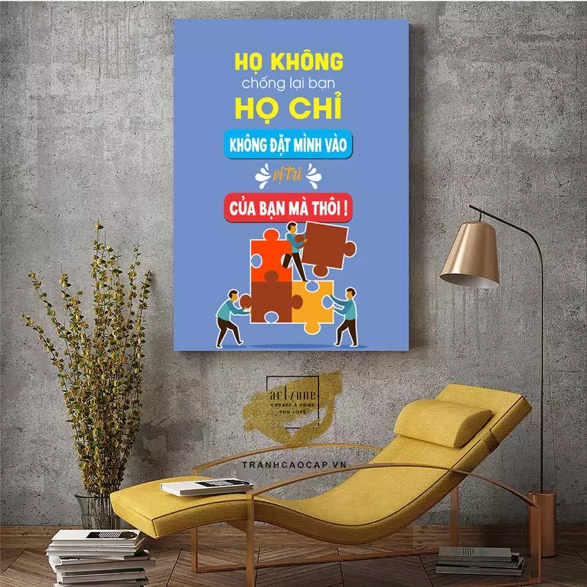 Chủ đề tranh phù hợp với không gian làm việc