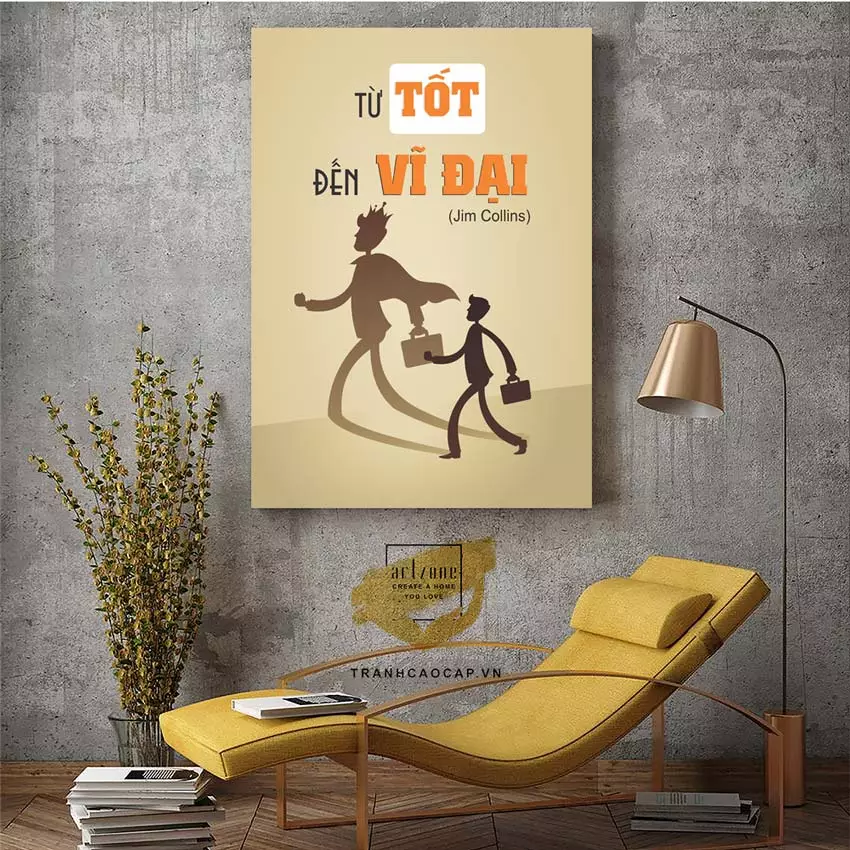 Lợi ích khi sử dụng tranh mica động lực nhẹ nhàng cho văn phòng