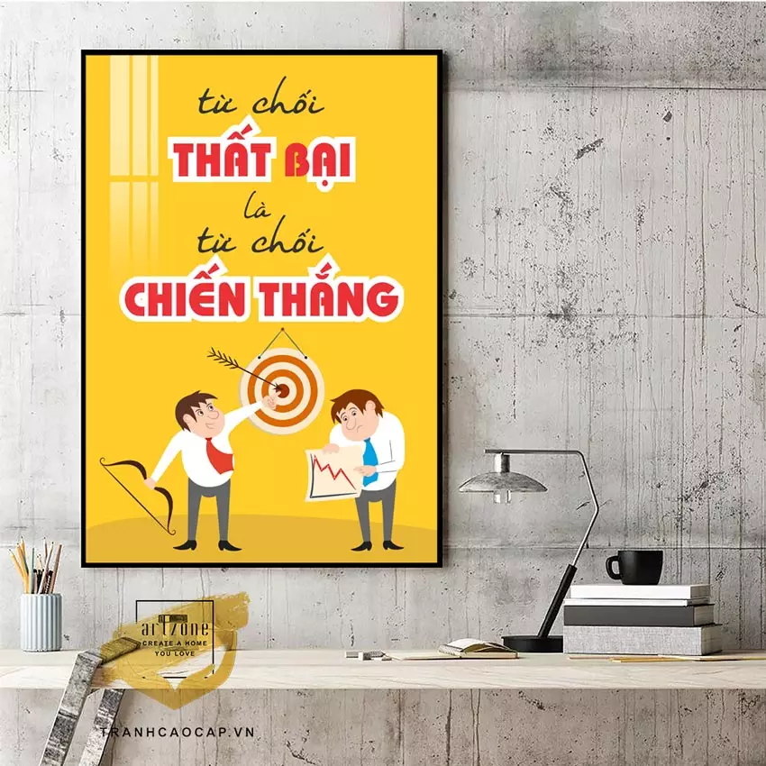 Bố cục tranh động lực sáng trọng thể hiện sự cân bằng và hài hòa