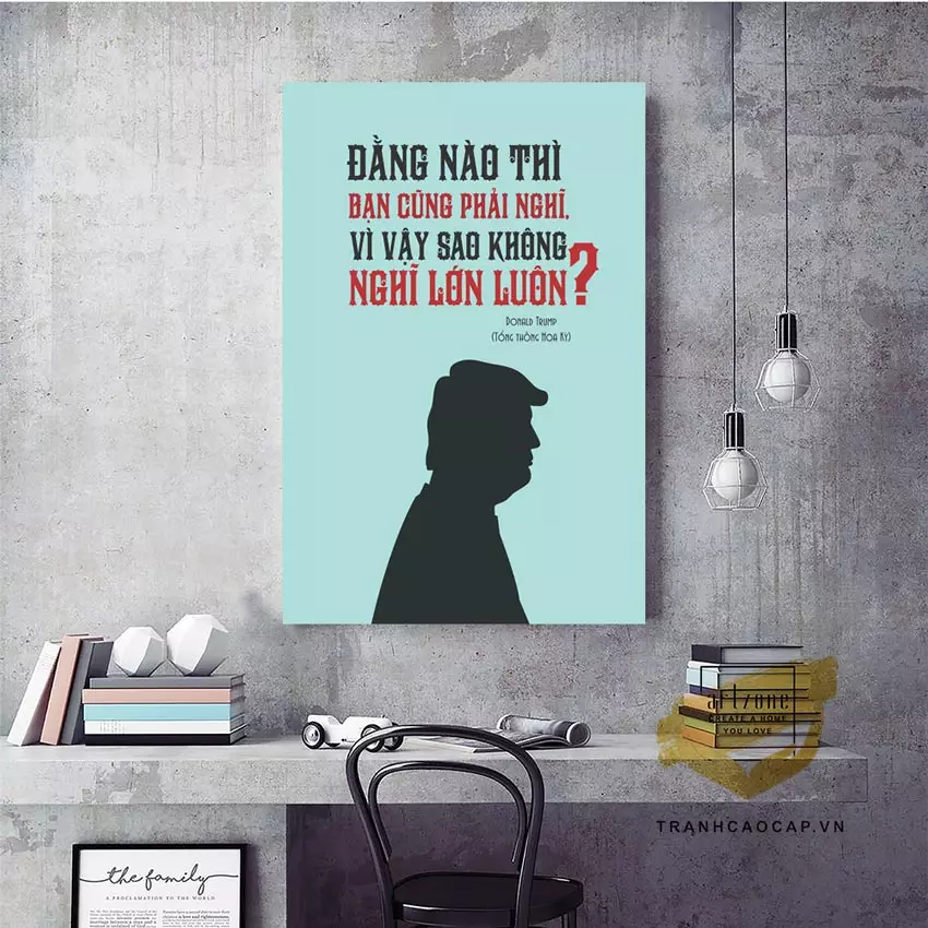 Tranh Động Lực Sáng Tạo trong không gian văn phòng