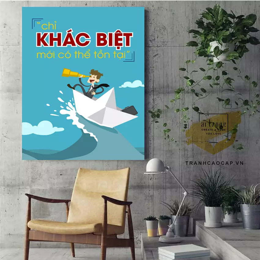 Ánh sáng làm nổi bật tranh mica động lực