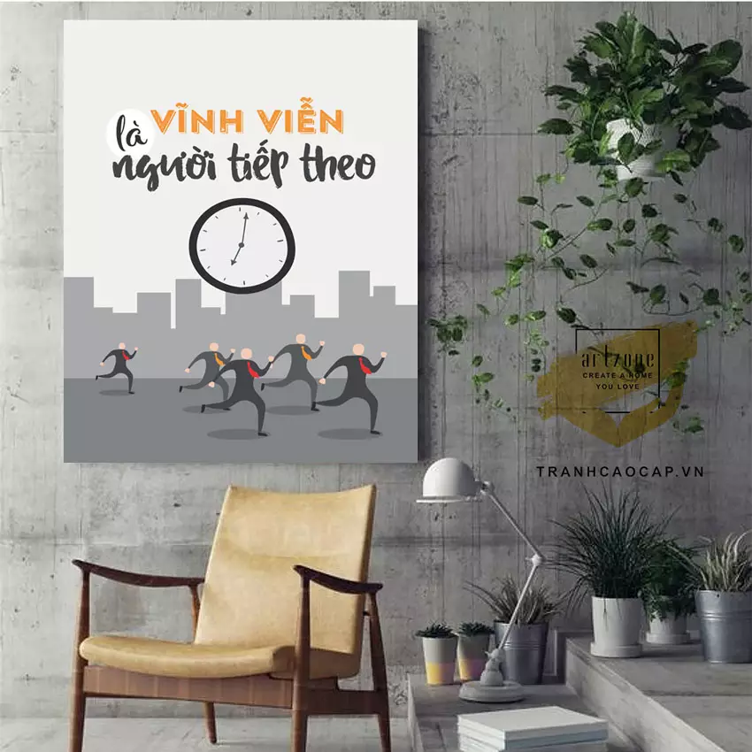 Tranh mica trang trí phòng khách
