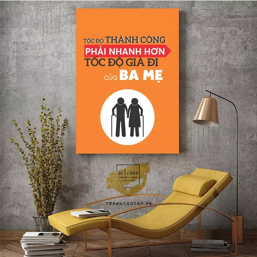 Cách chọn tranh động lực phù hợp