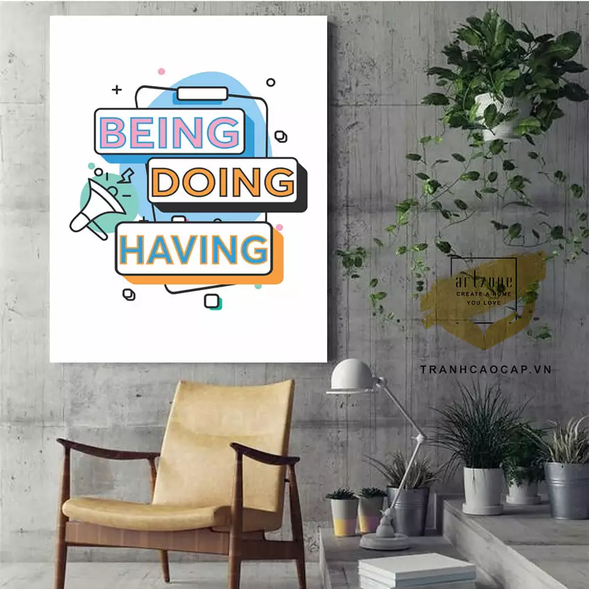 Kích thước tranh cân đối với không gian
