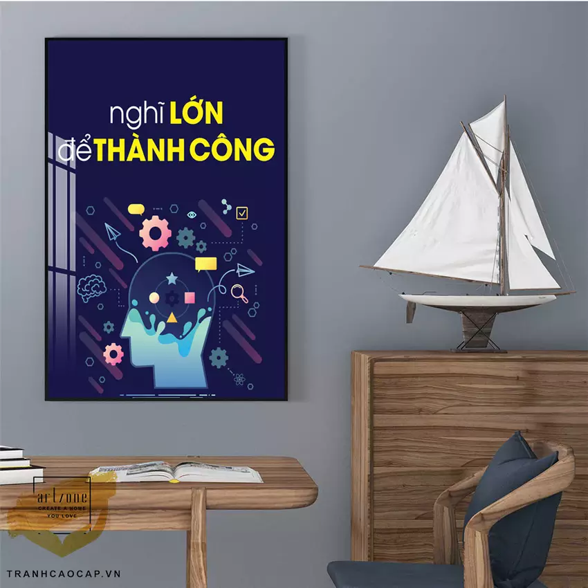 Lựa chọn tranh phù hợp với không gian văn phòng