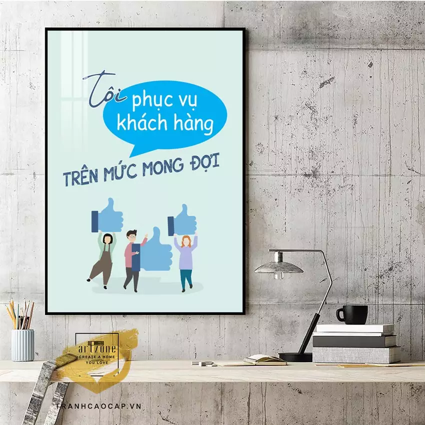 Lựa chọn vị trí treo tranh phù hợp