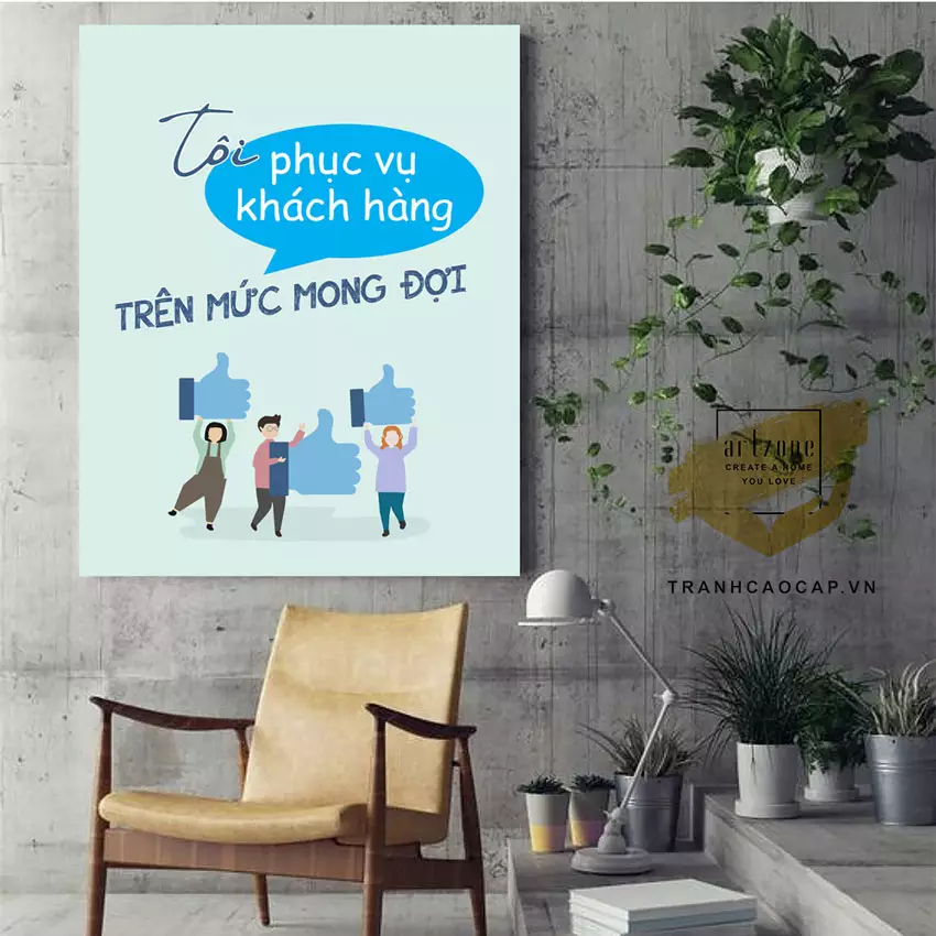 Tranh động lực văn phòng chuyên nghiệp