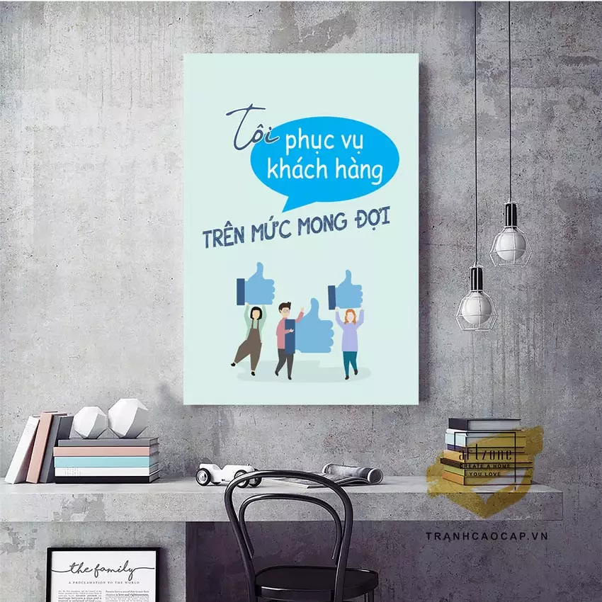 Tranh trang trí đẹp cho văn phòng
