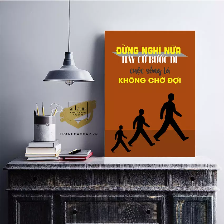 Tranh treo tường tạo không gian làm việc lý tưởng