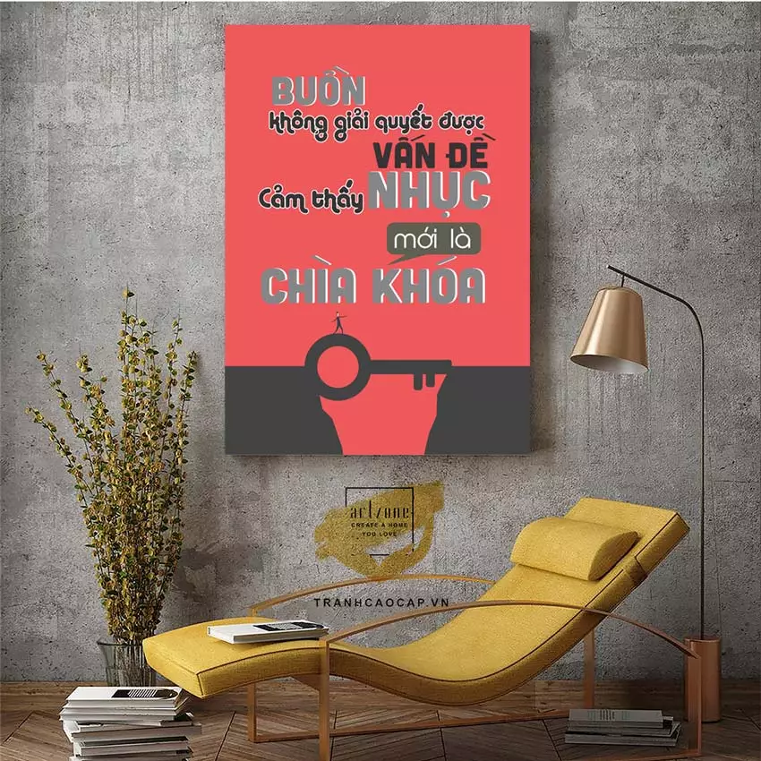 Lựa chọn chất liệu tranh phù hợp với không gian