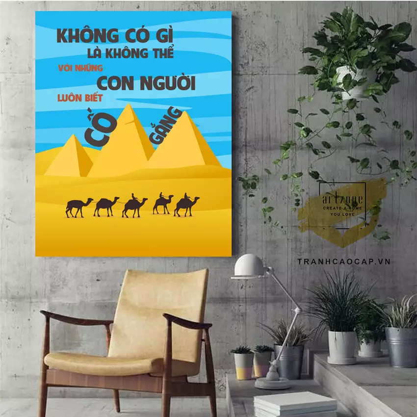 Hướng dẫn chọn kích thước tranh treo tường