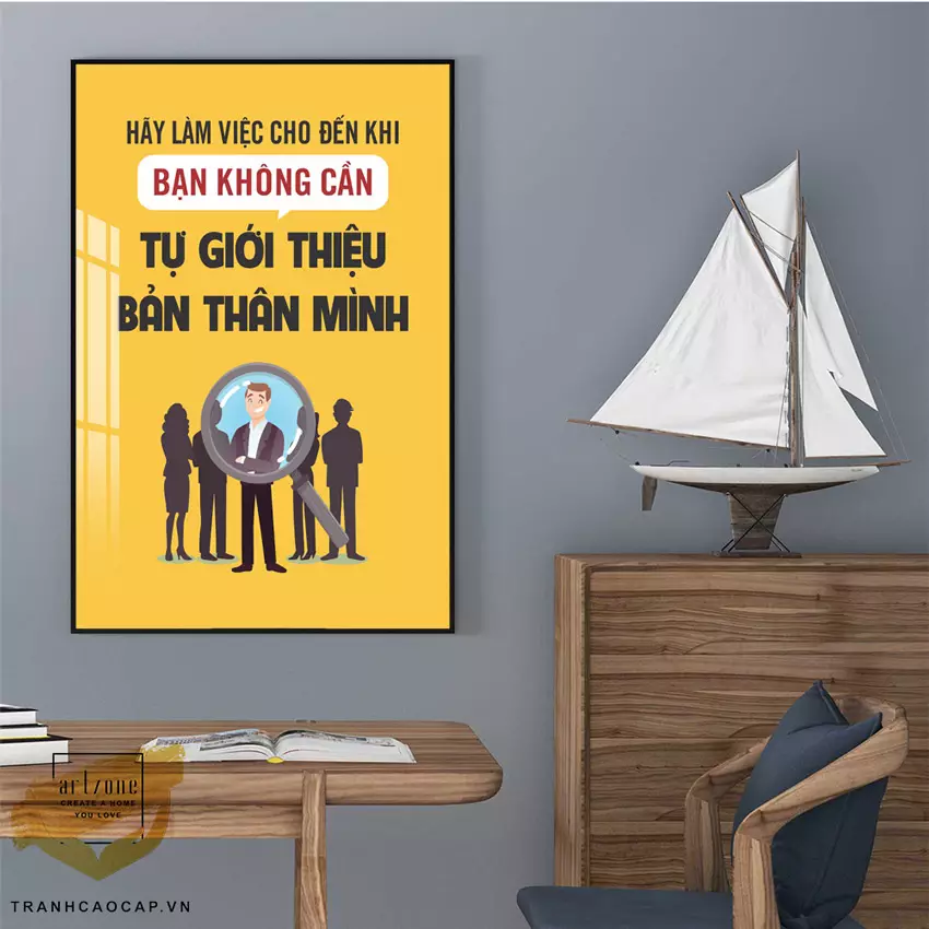 Tranh mica văn phòng - Lựa chọn hoàn hảo cho không gian làm việc