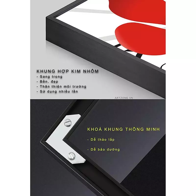 Hình ảnh tranh Mica qua ánh sáng