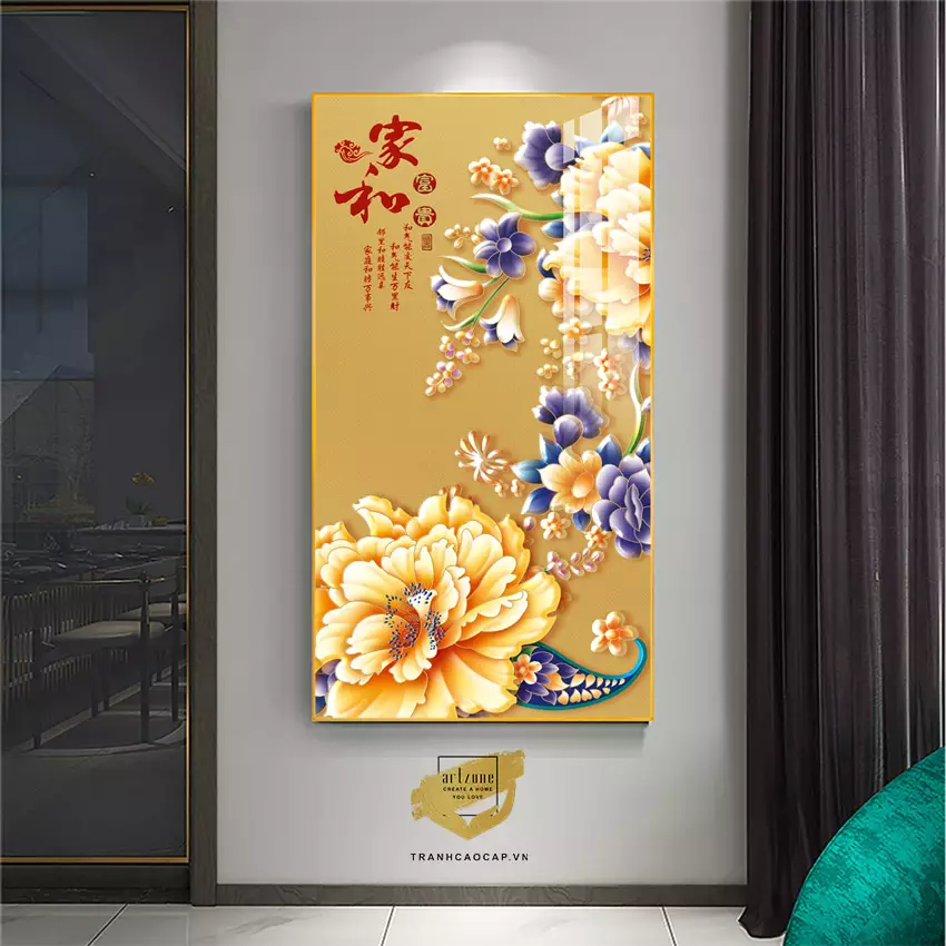 Tranh Hoa Láp Bóng gương AZ1-1795