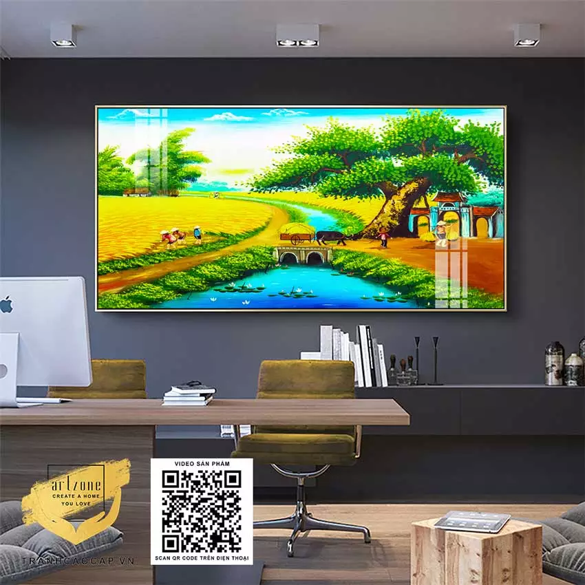Vị trí treo tranh lý tưởng
