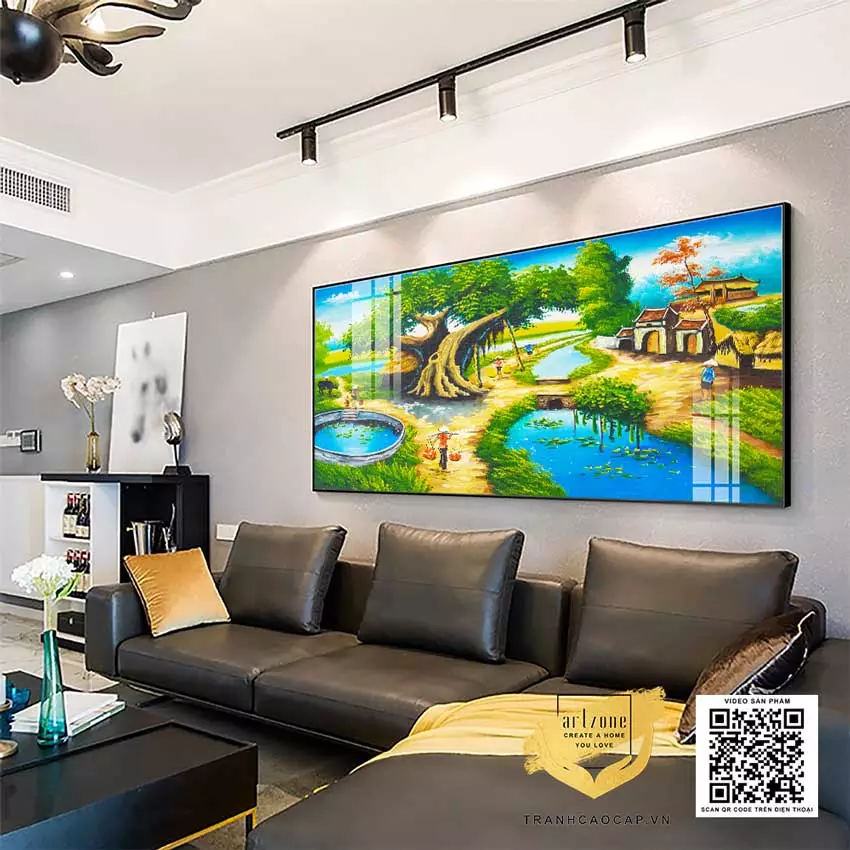 Sự cân bằng trong trang trí tranh treo tường