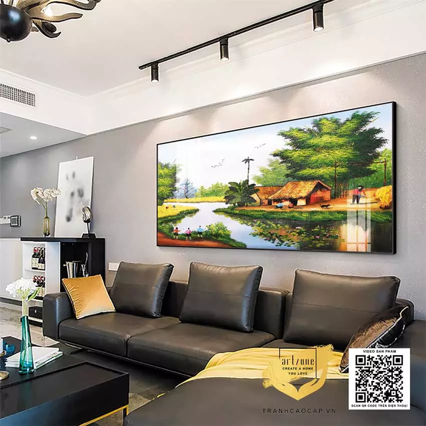 Cách chọn tranh treo tường phù hợp với không gian
