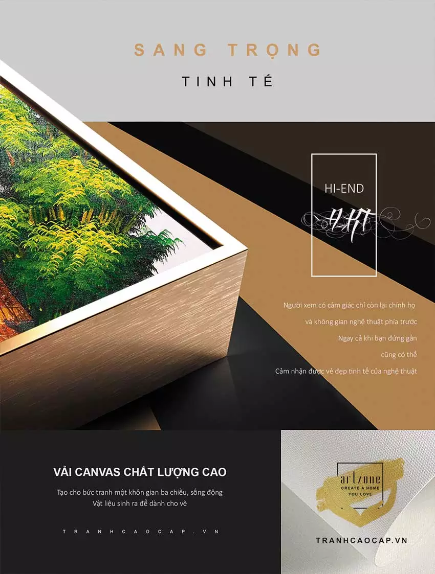 Sự kết hợp hoàn hảo giữa tranh và nội thất
