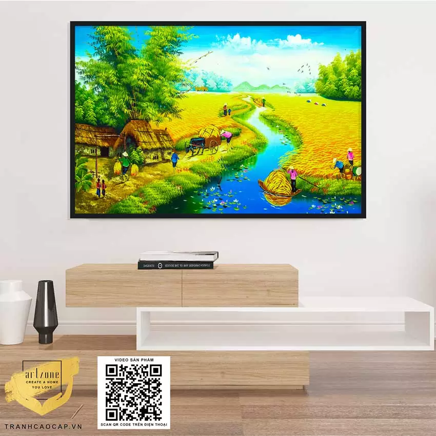 Lựa chọn kích thước tranh phù hợp