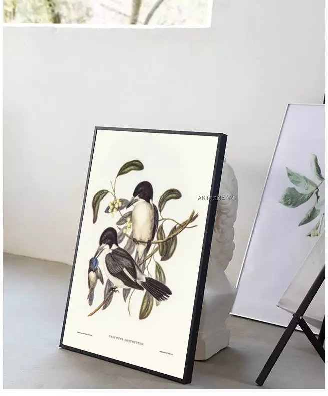 Khung tranh composite mang vẻ đẹp hiện đại và tinh tế