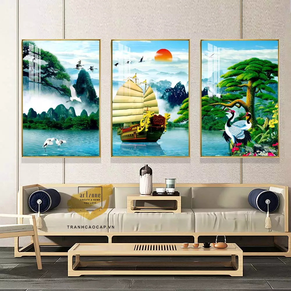 Tranh Mica thiết kế độc đáo