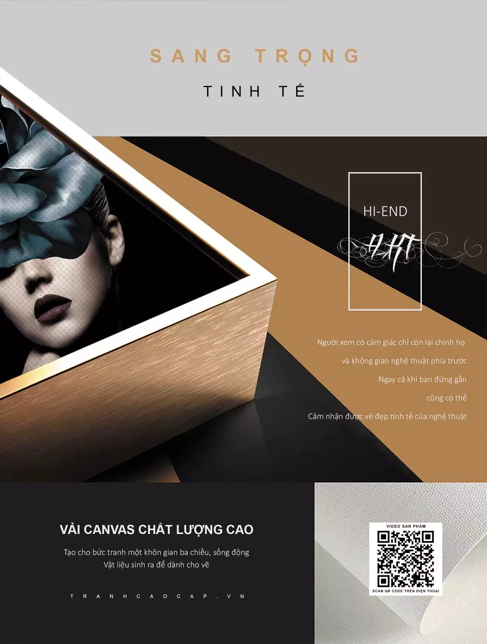 Bí quyết treo tranh chân dung Mica đúng cách Bí quyết treo tranh chân dung Mica đúng cách