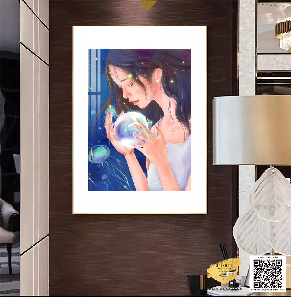 Hiệu ứng ánh sáng của tranh Mica